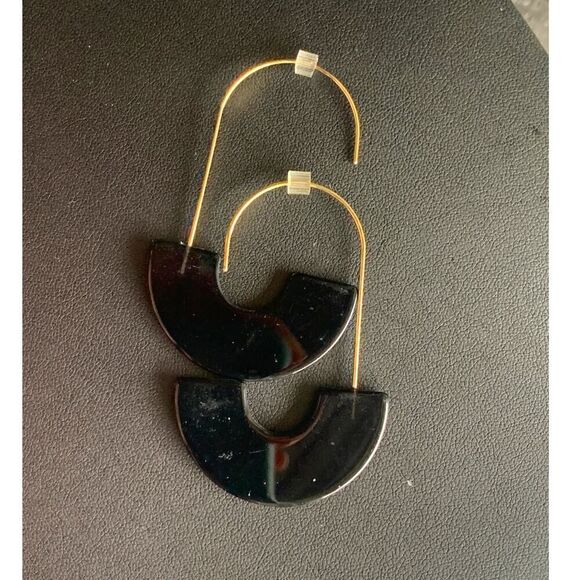 Vintage Fashion statement earrings, 2 PAIRS, Unmarked - Picture 2 of 5